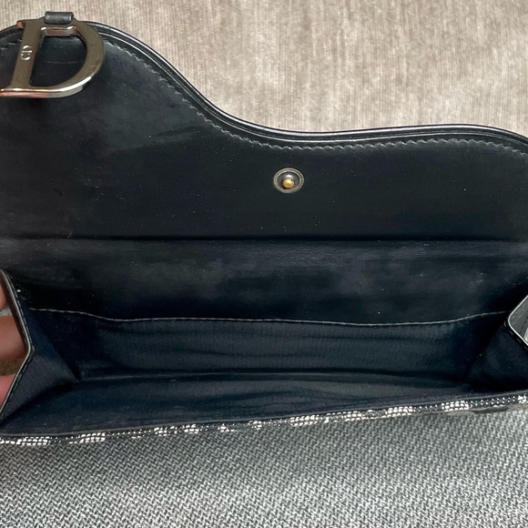 Christian Dior Oblique Vintage Saddle Wallet in Black - Excellent Condition! - Picture 16 of 16